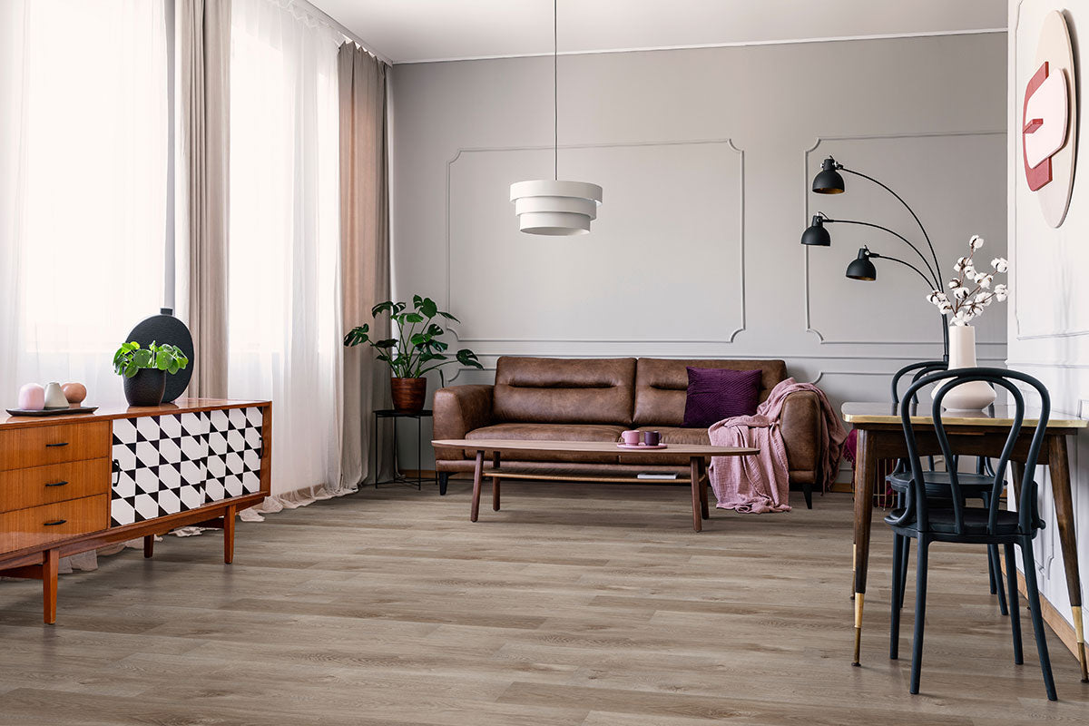 WHITFIELD GRAY LUXURY VINYL PLANKS