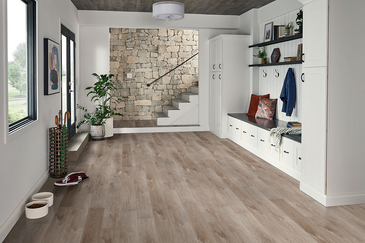 WHITFIELD GRAY LUXURY VINYL PLANKS