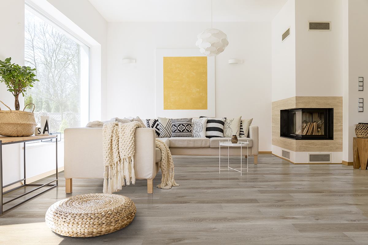 WHITFIELD GRAY LUXURY VINYL PLANKS