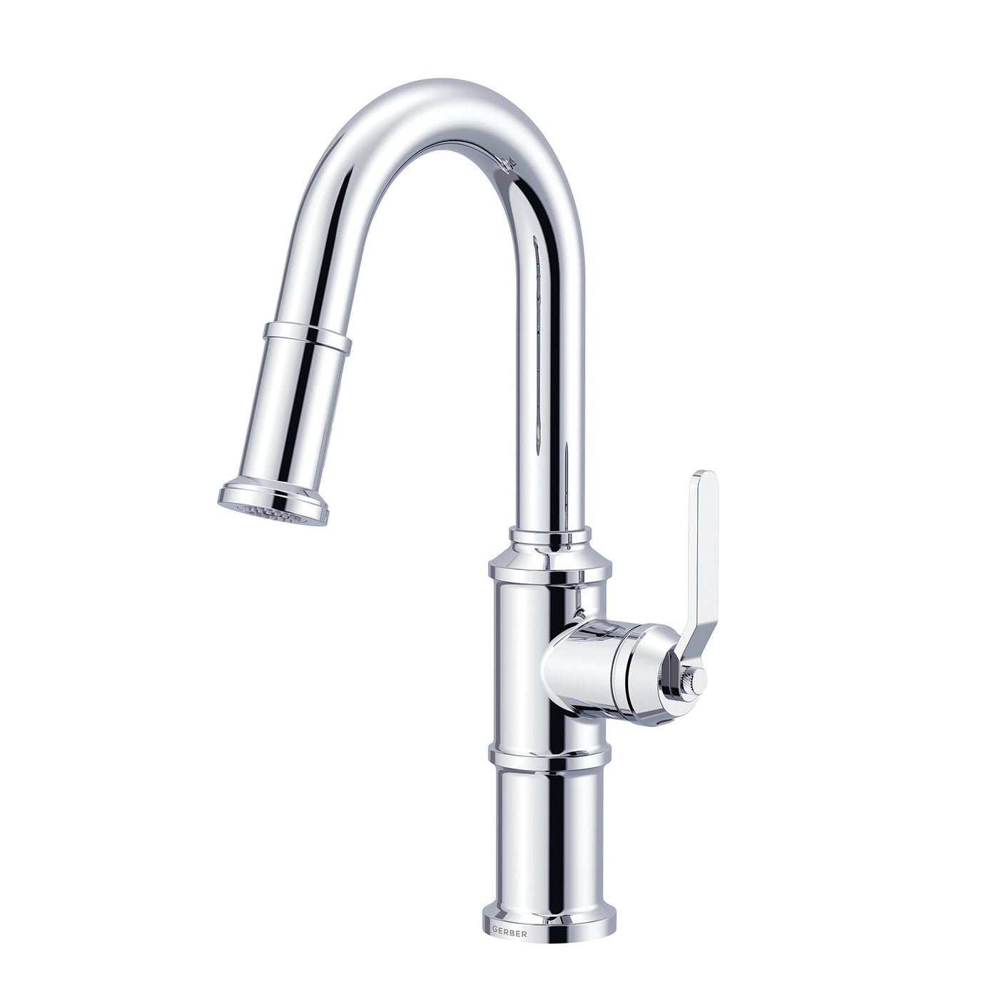 Kinzie 1H Pull-Down Prep Faucet 1.75gpm Chrome