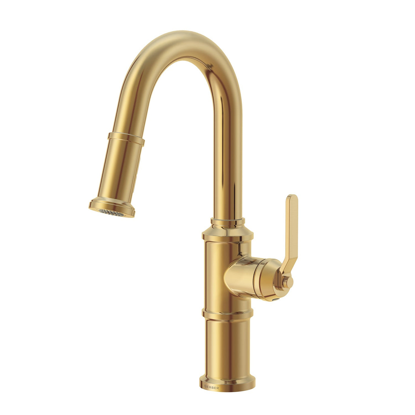 Kinzie 1H Pull-Down Prep Faucet 1.75gpm Brushed Bronze