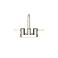 Amalfi 2H Centerset Lavatory Faucet w/ 50/50 Touch Down Drain 1.2gpm Brushed Nickel