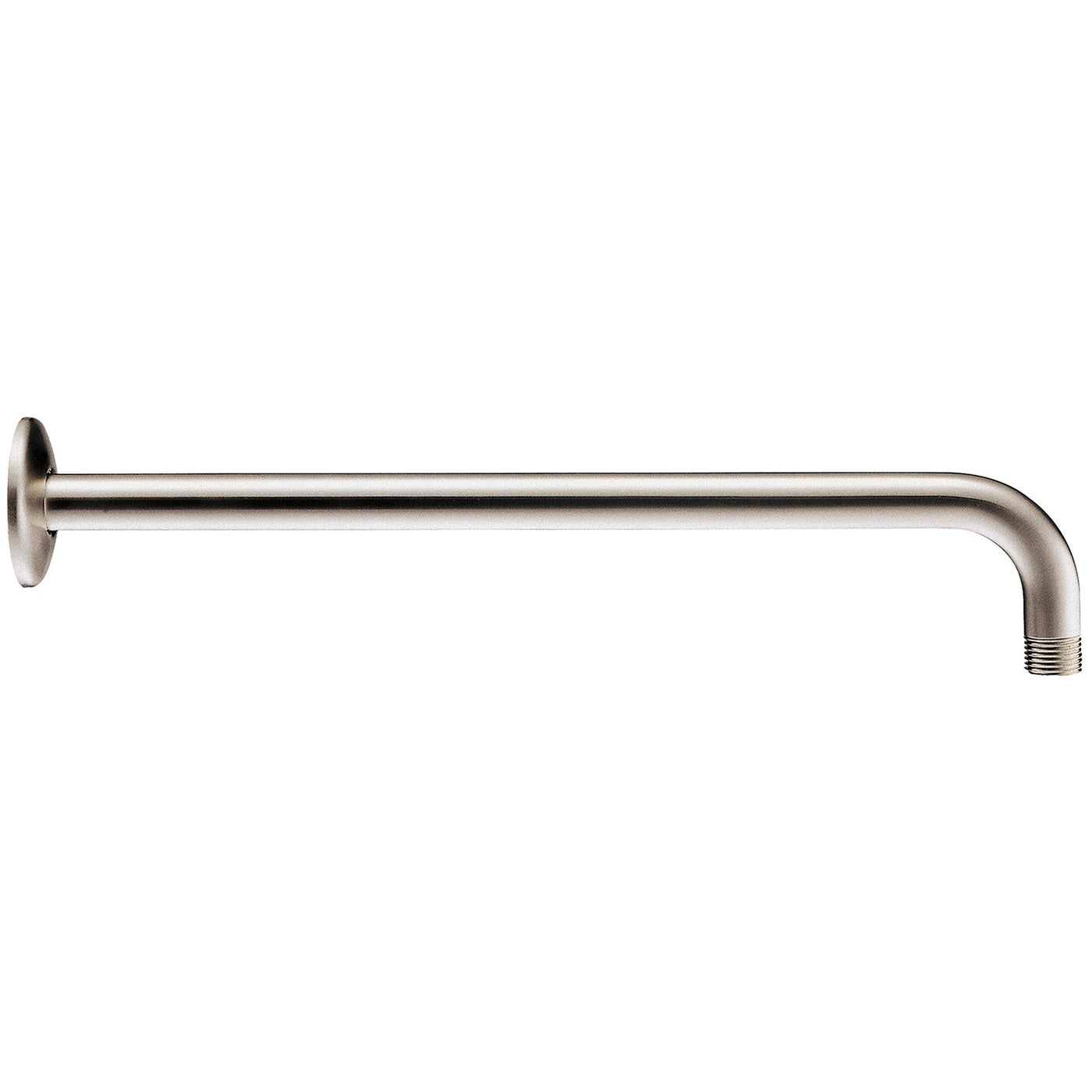 15" Right Angle Showerarm w/ Escutcheon Brushed Nickel