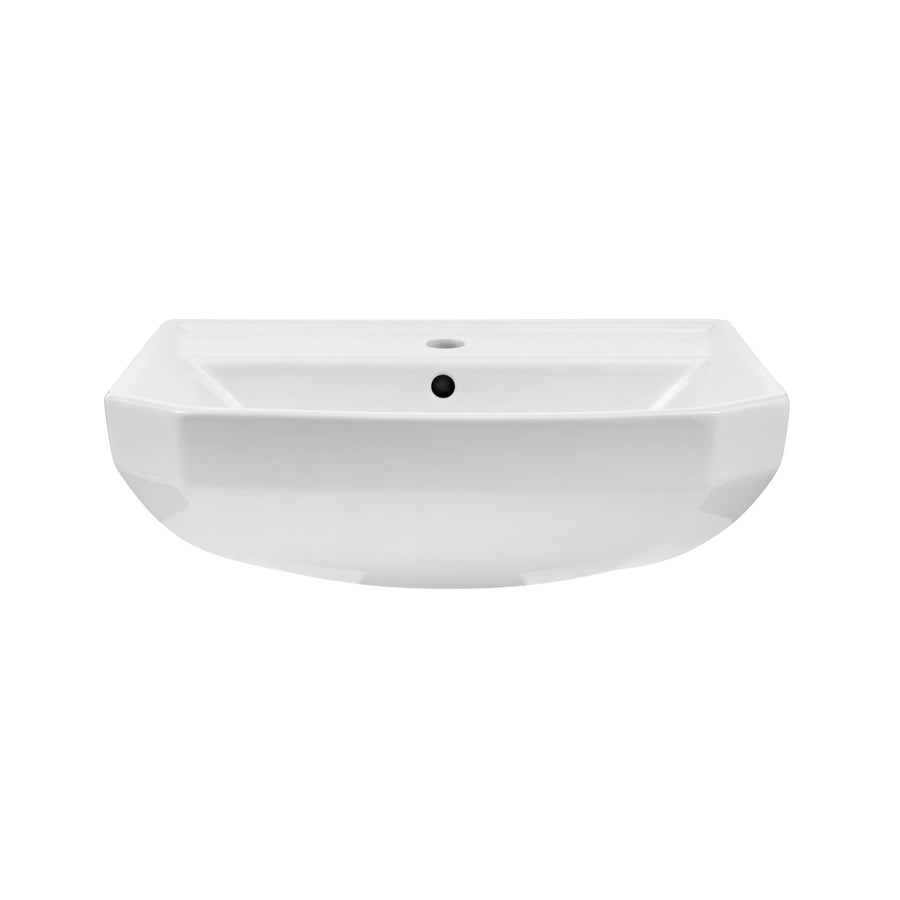 Viper Standard Ped Top 24"x20" Single Hole White